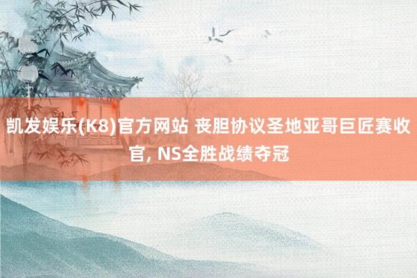 凯发娱乐(K8)官方网站 丧胆协议圣地亚哥巨匠赛收官， NS全胜战绩夺冠