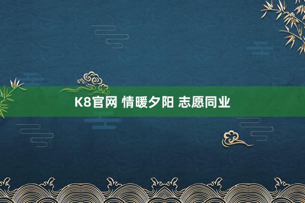 K8官网 情暖夕阳 志愿同业