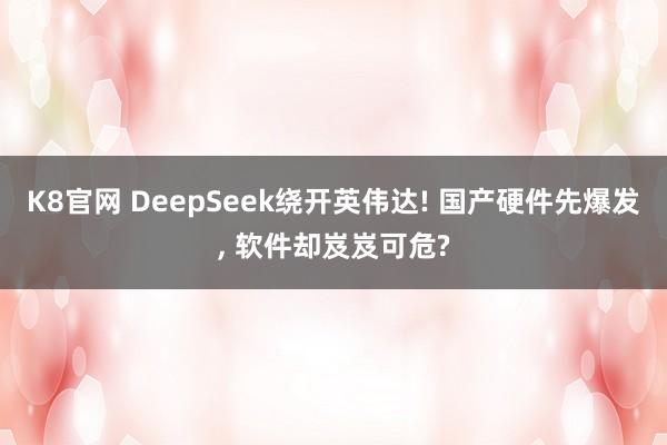 K8官网 DeepSeek绕开英伟达! 国产硬件先爆发， 软件却岌岌可危?