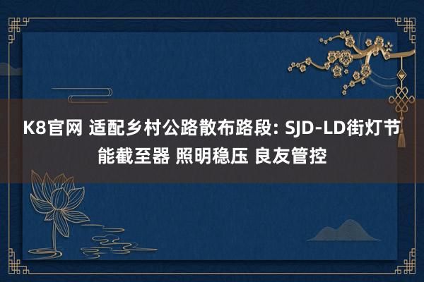 K8官网 适配乡村公路散布路段: SJD-LD街灯节能截至器 照明稳压 良友管控